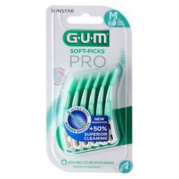 Abbildung: GUM Soft-Picks Pro medium 60 St, Zahnbürste PZN 18468353