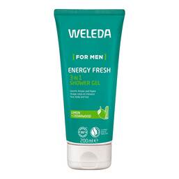 Abbildung: Weleda for Men Energy Fresh 3in1 Shower Gel 200 ml, Duschgel PZN 18471266