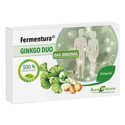 Abbildung: Fermentura Ginkgo Duo Kapseln 30 St, Kapseln PZN 18489007