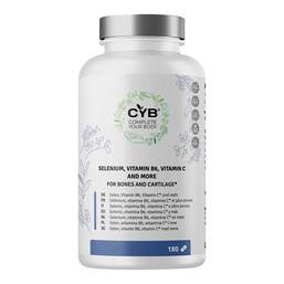 Abbildung: Cyb Knochen & Knorpel Komplex Selen + Vit.B6 + C Tabletten 180 St, Tabletten PZN 18492593