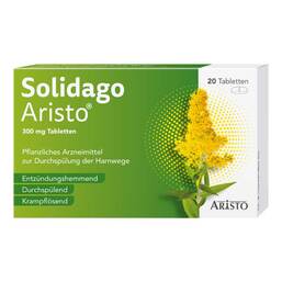 Abbildung: Solidago Aristo 300 mg Tabletten 20 St, Tabletten PZN 18494882