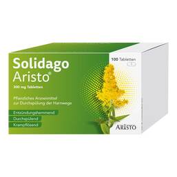 Abbildung: Solidago Aristo 300 mg Tabletten 100 St, Tabletten PZN 18494913 