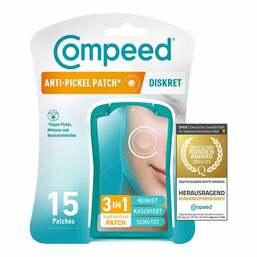 Abbildung: Compeed Anti-Pickel Patch diskret 15 St, Pflaster PZN 18497691