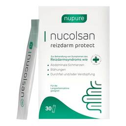 Abbildung: Nupure nucolsan bei Reizdarm Pulver zur Suspensionsherstellung 30X3 g, Pulver zur Herstellung einer Suspension zum Einnehmen PZN 18498555