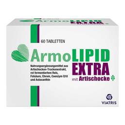 Abbildung: Armolipid Extra Tabletten mit Artischocke 60 St, Tabletten PZN 18498733