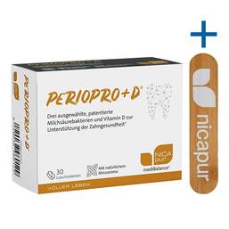 Abbildung: Periopro + D Lutschtabletten 30 St, Lutschtabletten PZN 18603756