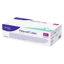 Abbildung: Peha-Soft Latex protect Einm.Untersuchungshandschuhe unsteril pf XL 100 St, Handschuhe PZN 18605726