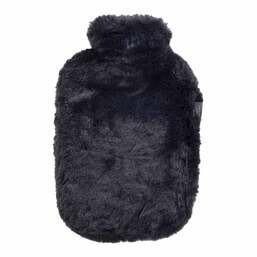 Abbildung: Fashy Wärmflasche Soft-Flauschbezug 2 l schwarz 1 St PZN 18649244