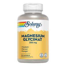 Abbildung: Magnesium Glycinat 350 Kapseln 120 St, Kapseln PZN 18652105