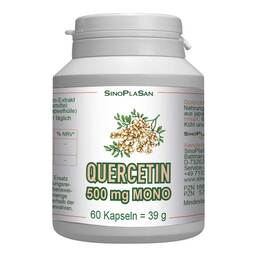 Abbildung: Quercetin 500 mg Mono Kapseln 60 St, Kapseln PZN 18654630