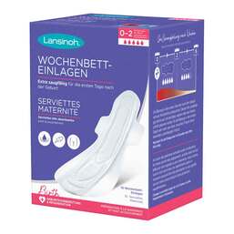 Abbildung: Lansinoh Wochenbett-Einlagen 0 - 2 Woch.nach Geburt 10 St, Binden PZN 18657232