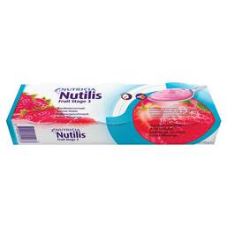 Abbildung: Nutilis Fruit Erdbeere Creme 3X150 g, Creme PZN 18657338