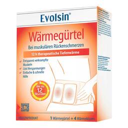 Abbildung: Evolsin Wärmegürtel 2 St, Bandage PZN 18658148