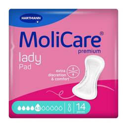 Abbildung: Molicare Premium lady Pad 4,5 Tropfen 14 St PZN 18659142