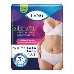 Abbildung: Tena Silhouette Plus L white Inkontinenz Pants 10 St PZN 18664918