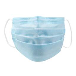 Abbildung: Foliodress mask Comfort loop Typ Iir OP-M.blau 50 St PZN 18668069