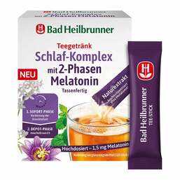 Abbildung: Bad Heilbrunner Schlaf-Komplex 2-Phasen Melatonin 10X1.0 g, Pulver PZN 18669287