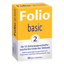 Abbildung: Folio 2 basic Filmtabletten 90 St, Filmtabletten PZN 18671350