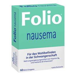 Abbildung: Folio nausema Dragees 60 St, Dragees PZN 18671373