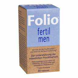 Abbildung: Folio fertil men Tabletten 30 St, Tabletten PZN 18671396