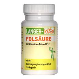 Abbildung: Folsäure 600 µg B6 B12 Methylcobalamin Kapseln 120 St, Kapseln PZN 18674615