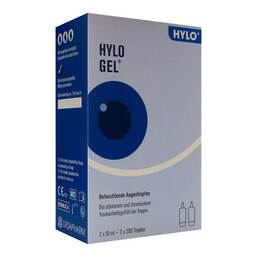 Abbildung: Hylo-Gel Augentropfen 2X10 ml, Augentropfen PZN 18674940