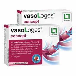 Abbildung: Vasologes concept Filmtabletten 240 St, Filmtabletten PZN 18677499