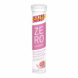 Abbildung: Dextro Energy Zero Calories pink Grapefruit Bta 20 St, Brausetabletten PZN 18677542