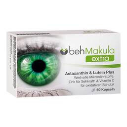Abbildung: Beh Makula extra Kapseln 60 St, Kapseln PZN 18683146