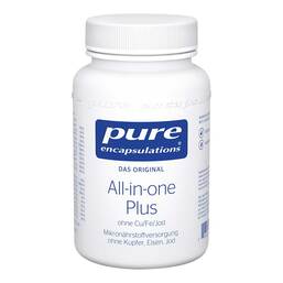 Abbildung: Pure Encapsulations all-in-one Plus ohne Cu / Fe / Jod 90 St, Kapseln PZN 18701080