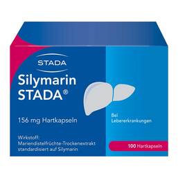 Abbildung: Silymarin STADA 156 mg Hartkapseln 100 St, Hartkapseln PZN 18701424
