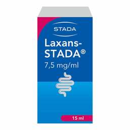 Abbildung: Laxans-STADA 7,5 mg Tropfen zum Einnehmen 15 ml, Tropfen zum Einnehmen PZN 18701447