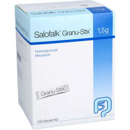 Abbildung: Salofalk Granu-Stix 1,5 g Retardgranulat 100 St, Retard-Granulat PZN 18702642