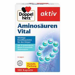 Abbildung: Doppelherz Aminosäuren Vital Kapseln 100 St, Kapseln PZN 18710529