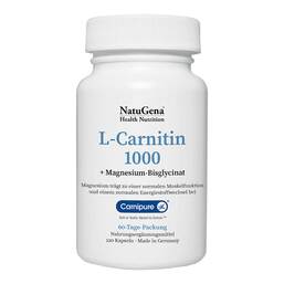 Abbildung: L-Carnitin 1000 Carnipure + Magnesium vegan Kapseln 120 St, Kapseln PZN 18713373