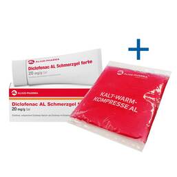 Abbildung: Diclofenac AL Schmerzgel forte 20 mg/g Gel 150 g, Gel PZN 18719884
