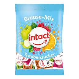 Abbildung: Intact Traubenzucker Beutel Brause-Mix 75 g, Bonbons PZN 18720663