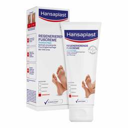 Abbildung: Hansaplast Fußcreme 10% Urea 100 ml, Creme PZN 18720798