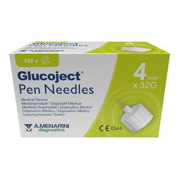Abbildung: Glucoject Pen-Nadeln 32 Gx4 mm 0,23 mm 100 St, Kanüle PZN 18721036 