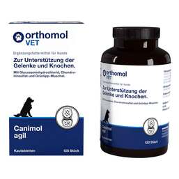 Abbildung: Orthomol Vet Canimol agil Kautabletten für Hunde 120 St, Kautabletten PZN 18723153