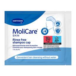 Abbildung: Molicare Skin Haarwaschhaube ohne Ausspülen 1 St PZN 18723710