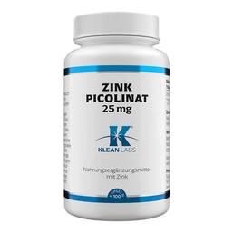 Abbildung: Zinkpicolinat 25 mg Kapseln 100 St, Kapseln PZN 18726938