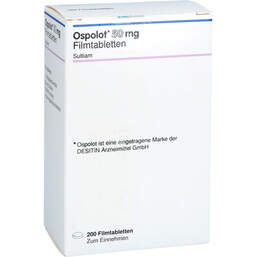 Abbildung: Ospolot 50 mg Filmtabletten 200 St, Filmtabletten PZN 18733832