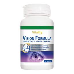 Abbildung: Vision Formula Vitamin E + Zink + Lutein + Zeaxanthin Kapseln 60 St, Kapseln PZN 18734487