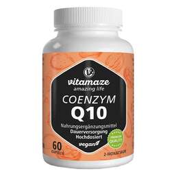 Abbildung: Coenzym Q10 200 mg vegan Kapseln 60 St, Kapseln PZN 18735340
