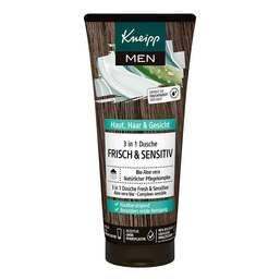 Abbildung: Kneipp Men 3in1 Dusche frisch & sensitiv 200 ml, Duschgel PZN 18738746