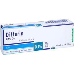 Abbildung: Differin 0,1% Gel 30 g, Gel PZN 18739929