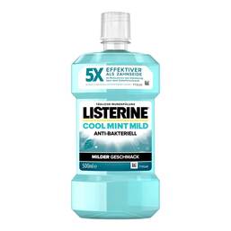 Abbildung: Listerine Cool Mint milder Geschmack Mundspülung 500 ml, Lösung PZN 18754432