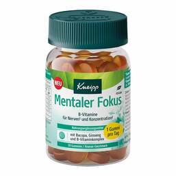 Abbildung: Kneipp Mentaler Fokus Gummies 30 St PZN 18754515
