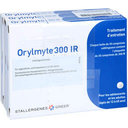 Abbildung: Orylmyte 300 IR Fortsetzungsbehandl.Sublingualtab. 90 St, Sublingualtabletten PZN 18755242